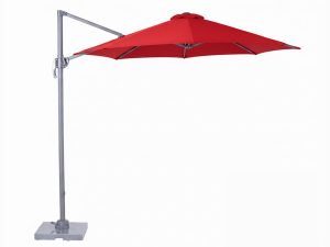 11ft Octagon Round Cantilever Umbrella - Red