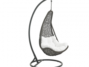 wicker rattan swing chair