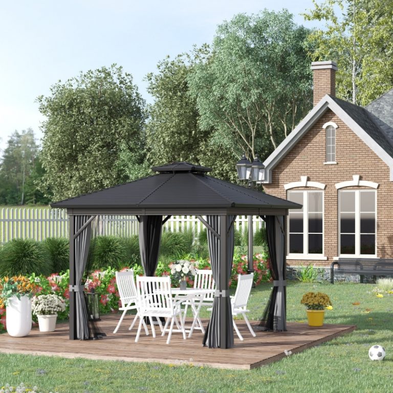 metal roof gazebo