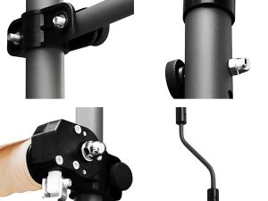 Retractable clamp awning part 1