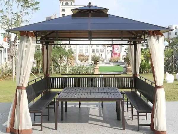Polycarbonate Roof Gazebo