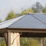 best polycarbonate roof gazebo