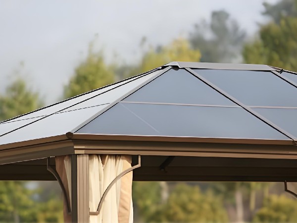best polycarbonate roof gazebo