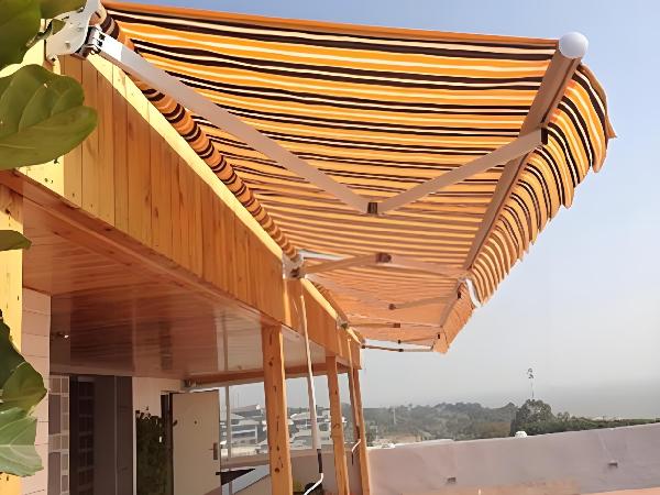 Open-Style Retractable Awning