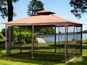 best gazebo with mosquito netting