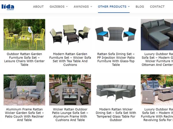LIDA OUTDOOR Outdoor Furniture