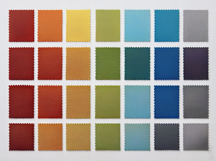 Patio Umbrella Fabric Color Swatches