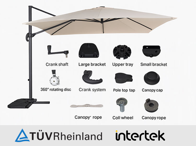 Patio Umbrella Parts - LIDA OUTDOOR