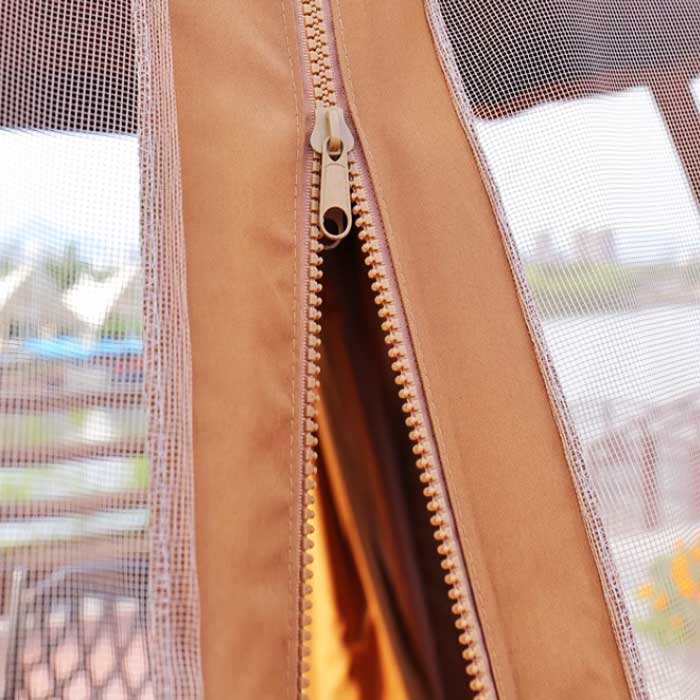 Moustiquaire pour tonnelle toit rigide