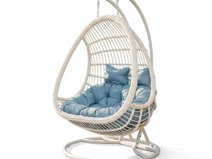 Classic Double Egg Hanging Swing Chair for Two