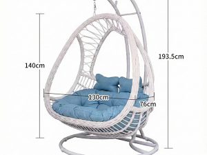 Double Pear-Shaped Egg Hanging Swing Chair-HSC-DE2-004 (6)