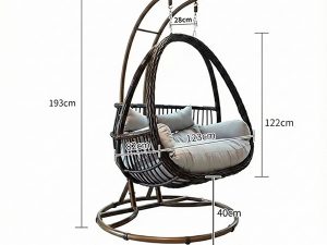 Double-Pole Double Egg Hanging Swing Chair-HSC-DE2-002 (9)