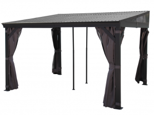 Tonnelle adossée murale (auvent) LIDA OUTDOOR