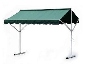 Store banne autoportant double pente vert LD-DFSA-0011GN