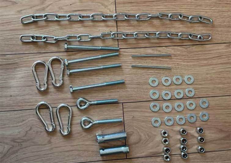 Hardware quality also affects the lifespan of a hammock stand