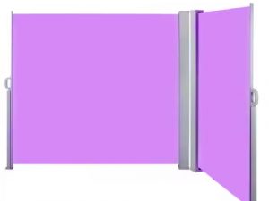 Paravent rétractable double face LD-DSA-015VT (violet)