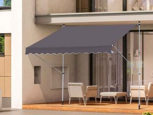 Store banne sans perçage LD-FSA-001BK – vue 2