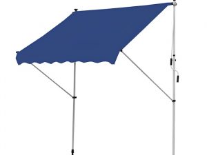 Store banne sans perçage LD-FSA-004BL (bleu)