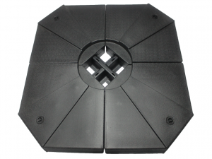 未标题-1fghj.png Lot de 4 dalles de parasol carrées à remplir d’eau ou de sable