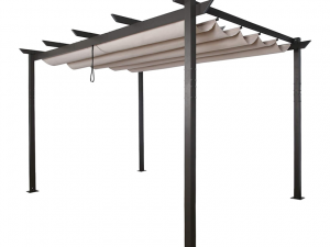 Pergola extérieure 4 × 3 m