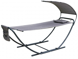 1jfieje.png Hamac pliable avec toit pare-soleil