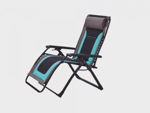 Fabricant de chaises de jardin - LIDA OUTDOOR Fauteuil inclinable de jardin avec repose-jambes et appui-tête, LIDA OUTDOOR